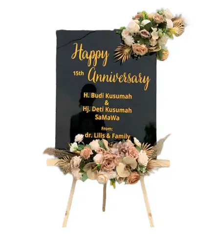 Papan Bunga Akrilik Tanjungan